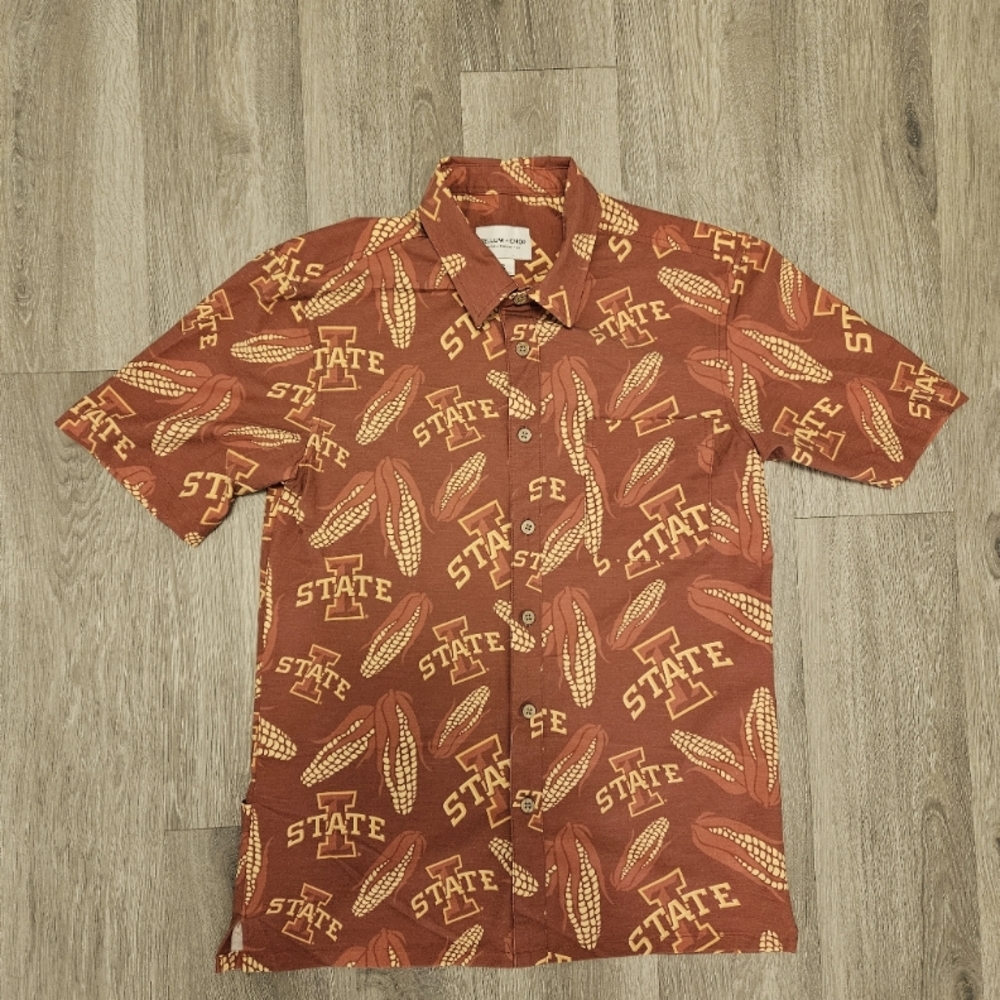 Iowa State Cyclones Unique Style Red Shirt Size Small Brand Tellum And Chop
